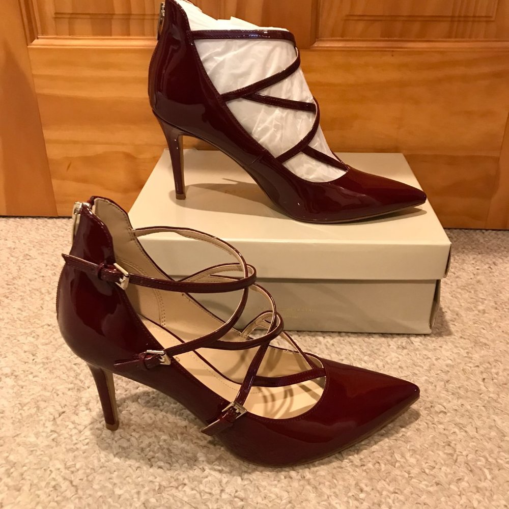 Marc Fisher Danger2 Pointed Toe Ankle Strap Classic Pumps
